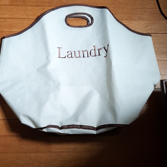 Canvas Laundry Tote NWOT - Picture 8 of 8
